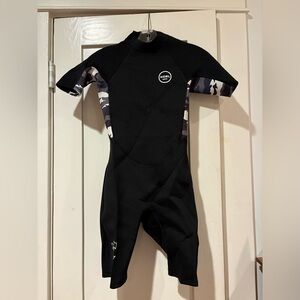 Kids Black Wetsuit/Spring Suit